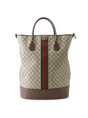 Gucci Savoy Duffle Bag Gg Coated Canvas #286705G16B